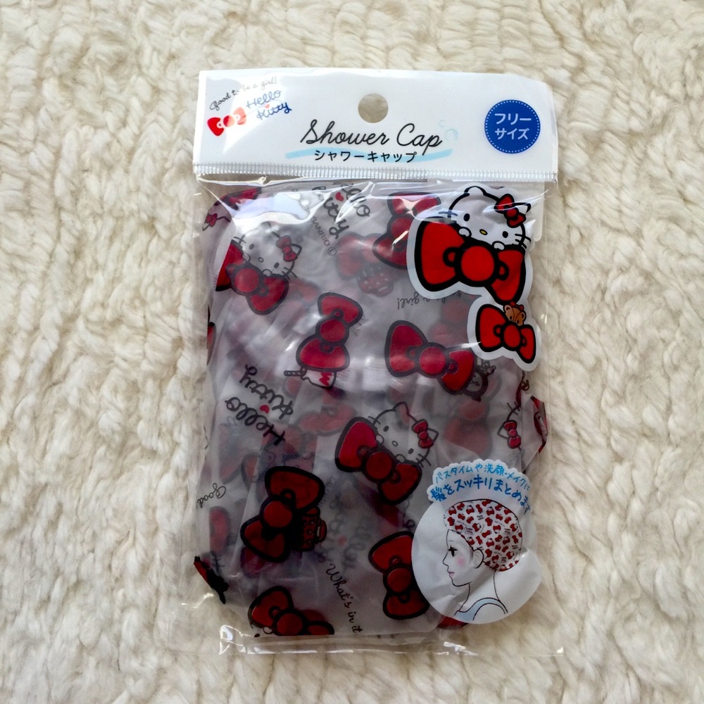 Sanrio Hello Kitty shower cap